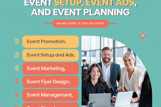 event promotion, mlm promotion, event setup ads, website traffic, webinar ads