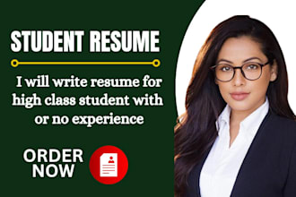 write student resume cover letter in 24 hours and resume