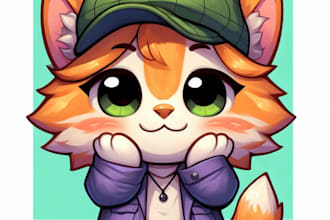 emots chibi de diversos estilos