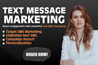 send text message marketing, bulk sms marketing campaign with twilio SMS