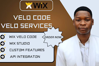 add custom features to your wix website using wix velo code,wix studio velo code