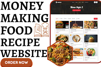 build food recipes shopify grocery cooking recipes store food recipes website