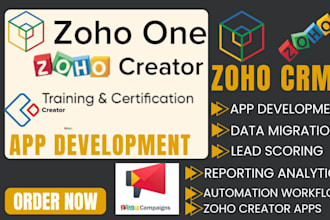 design custom app workflow automation using zoho creator crm for your business