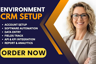 setup environment crm zendesk oracle brevo hubspot adobe bitrix24 odoo agile