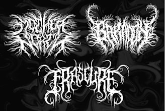 death metal logo, metalcore,deathcore, for band, brands, clothing