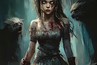 make fantasy horror and any fantasy horror character