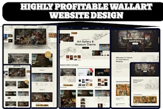 design wall art shopify store print on demand wallart website canvas art website