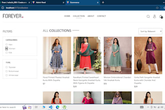 create mern stack website blog saas store api