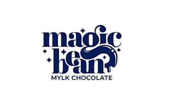 design classically hip magical chocolate company logo