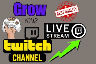 organically promote and bring the live viewers to your twitch channel