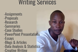 do professional research and writing in nursing, medicine, and health sciences