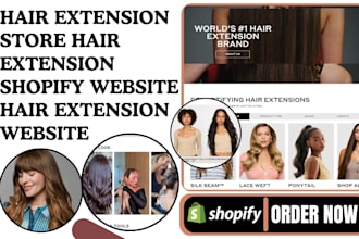 do hair extension store hair extension shopify website hair extension website