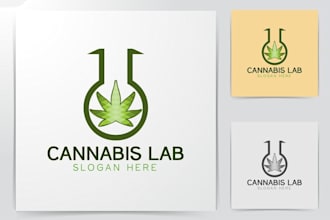make cannabis,marijuana,hemp,weed logo design