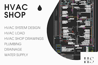 design plumbing shop drawings drainage and water supply
