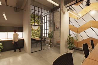 revit interior design and 3d rendering expert bim services