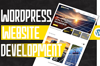 build wordpress website development with elementor and acf or elementor pro