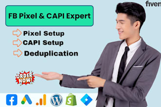 do your facebook pixel and capi setup via GTM