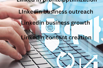 be your linkedin manager, content creator and ghostwriter