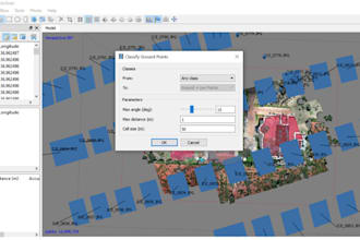 process aerial images, lidar data and generate 3d models