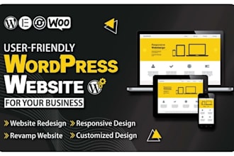 design wordpress 1 page website, sales page website, landing page design