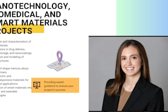 do projects related to nanotechnology, biomedical and smart material