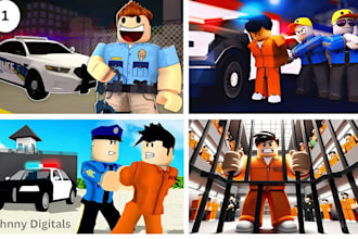 do a professional roblox thumbnail roblox gfx icon minecraft thumbnail for you