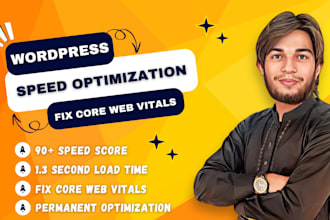 increase your wordpress website speed and fix cls issues of core web vitals