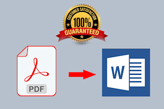 convert PDF to word or scanned PDF to word or google docs