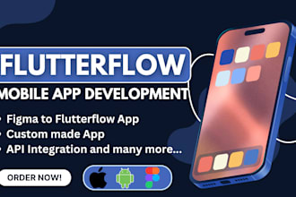 develop flutterflow app flutter flow mobile app developer flutter app creation