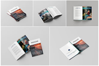 design brochure menu and magazine