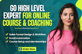 be your gohighlevel expert for sales funnel design and workflow automation