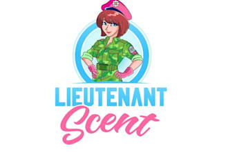 create lieutenant scent product mascot logo design