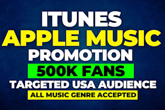 do USA apple music promotion, itunes music promotion
