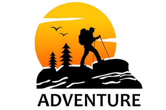 do military tactical adventure badge logo design