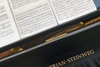 compose an individual, special piece on the piano