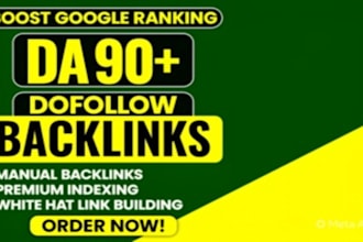 build high da white hat SEO backlinks for google ranking boost