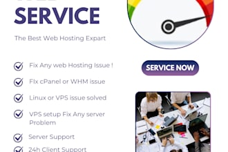 fix linux, vps,webhosting,cpanel,whm or any server problems