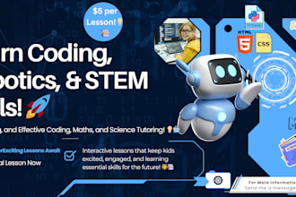 teach kids coding, math and science online