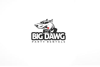 design eye catching event rental company logo