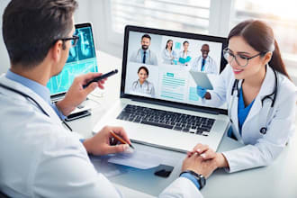 develop doctor app, telemedicine app, healthcare app, dental app, ai integration