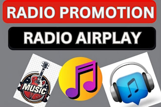 run radio campaigns to promote your music on top stations and boost airplay