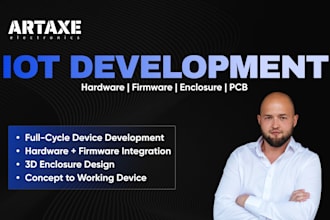 design and prototype custom iot esp32 stm32 devices