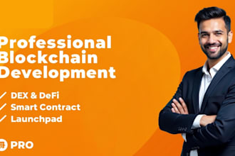 professional blockchain development, tokens and dapps