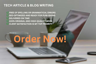 write engaging and SEO friendly tech articles