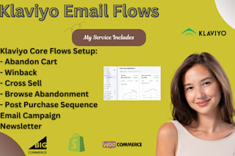 setup klaviyo email flows