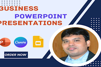 design powerpoint and google slides for business proposals and investors