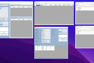 develop basic and medium desktop apps using c sharp or vbnet