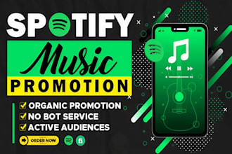 do spotify album promotion, spotify music track promotion
