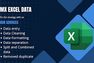 full stack developer and clean,format merge,split excel data