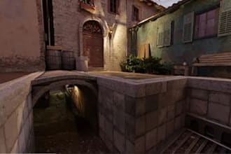 do custom counter strike map, csgo map, gmod, fivem,cs2,tf2 map in hammer editor